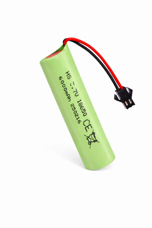 3.7V lithium battery for scale RC trucks and electronics systems