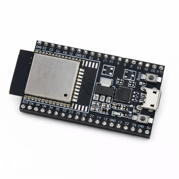 RC truck PCB board with wire connectors for lighting and motor control