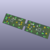 Scania square backlight pcb