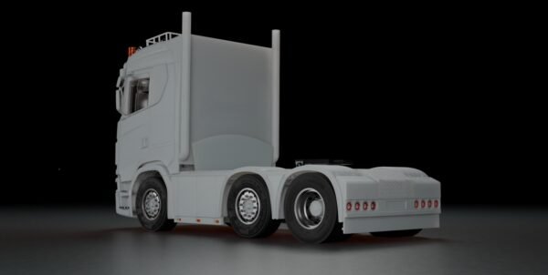Detailed Scania S Hardeman style cab RC truck model