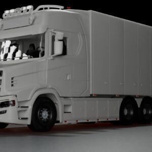 Scania T 3 Axle Cooler 1/32 RC Truck