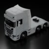 Detailed Scania S high roof cab and 6x2 chassis RC build