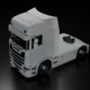 Side view Scania S 4x2 1/32 DIY RC truck model
