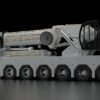 Detailed 8 axle Scania heavy duty RC truck chassis layout